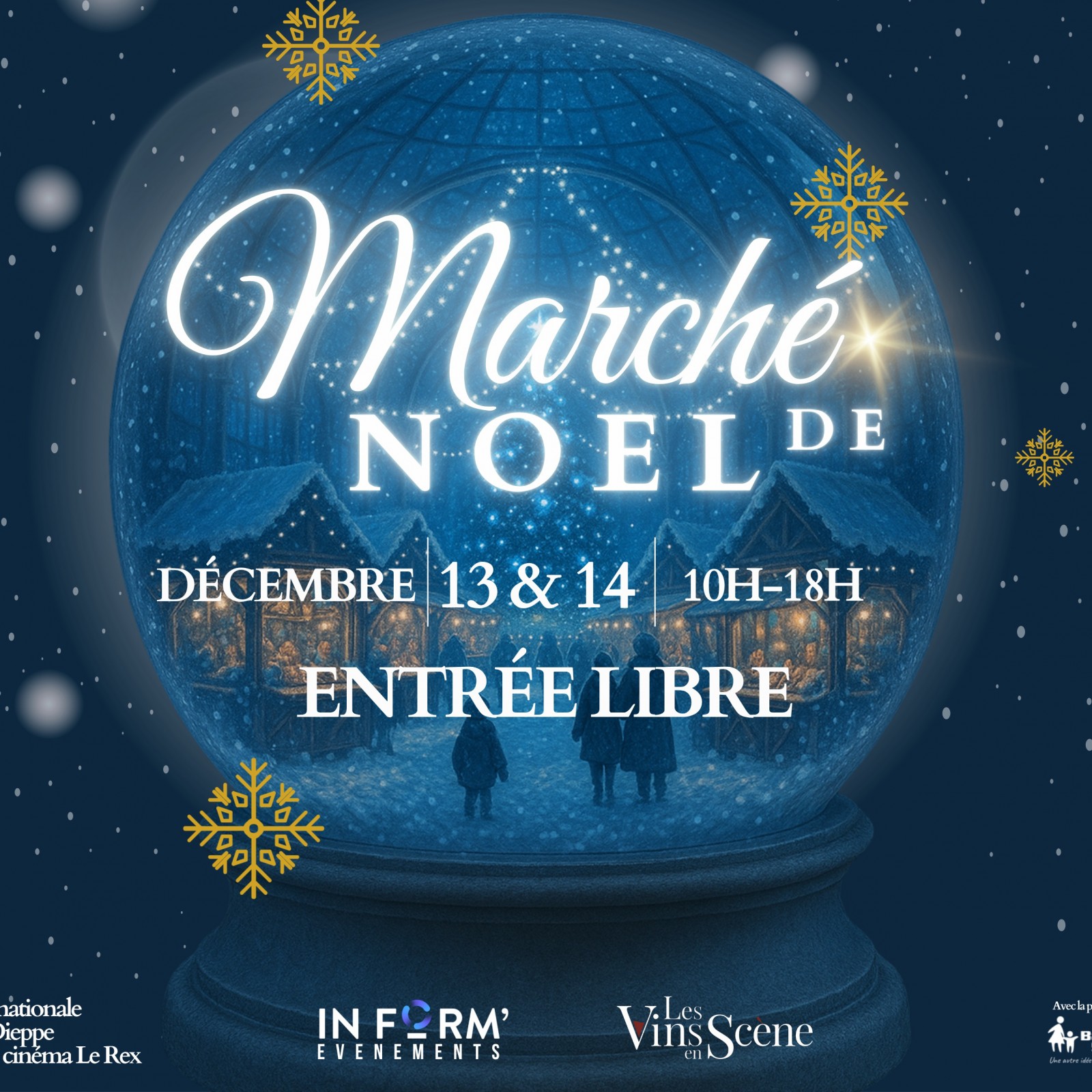 Marché de Noël au Rex à Dieppe